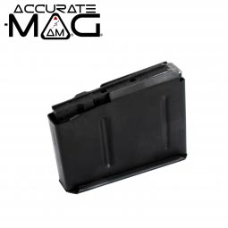 Accurate-Mag AICS Pattern Single Stack Magazine, 300 Win Mag 3 Round, 3.715" Length.