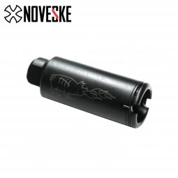 Noveske KX5 "Flaming Pig" Flash Suppressor, 1/2-28 Thread