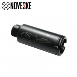 Noveske KX5 "Flaming Pig" Flash Suppressor, 5/8-24 Thread