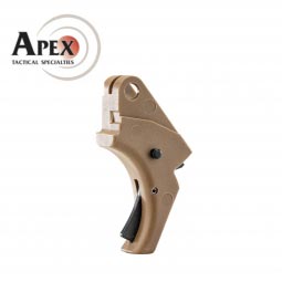 Apex Tactical Smith & Wesson M&P Polymer Action Enhancement Trigger, FDE w/ Black Safety