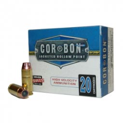 COR-BON 10mm 135gr. JHP Ammunition 20 Rd. Box