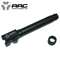 AAC Smith & Wesson M&P Full Size 9mm M13.5x1LH Nitrided Barrel With Thread Protector