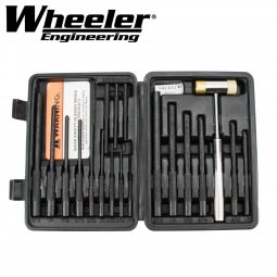 Wheeler Engineering Master Roll Pin Punch Set