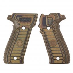 Sig Sauer P226 Grip Set, Brown G10