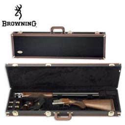 Browning Traditional Universal O/U, BT Trap Black/Tan Gun Case