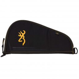 Browning Black and Gold Pistol Rug, 13"