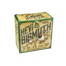 Hevi Shot Hevi Bismuth 12ga. 2-3/4" 1-1/4oz. #4 Shot, 25 Round Box