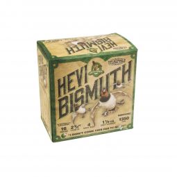 Hevi Shot Hevi Bismuth 16ga. 2-3/4" 1-1/8oz. #4 Shot, 25 Round Box