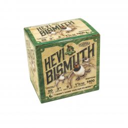 Hevi Shot Hevi Bismuth 20ga. 3" 1-1/8oz. #6 Shot, 25 Round Box