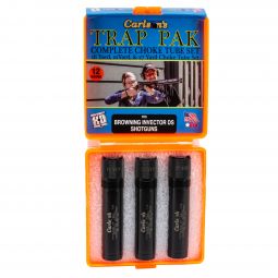 Carlson's Trap Pack Choke Tube Set, 12ga. Browning Invector DS