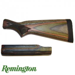 Remington 870 12 Ga. Laminate Stock and Forearm, Green Mtn., Satin