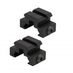 AR-15 1/2" Mini Picatinny Risers, 3/4" Long, Black