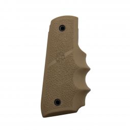 Ruger Mark IV 22/45 Hogue Rubber Grips w/Finger Grooves, FDE