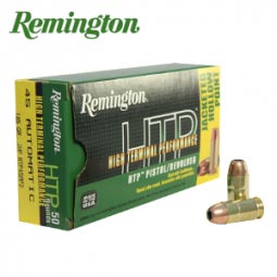 Remington HTP .45 ACP 185gr. JHP Ammunition 50 Rd. Box