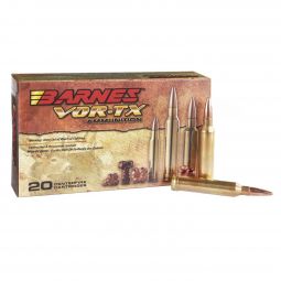 Barnes VOR-TX 7mm Rem Mag 160gr. TSX BT 20 Round Box Ammunition