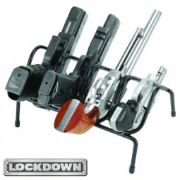 Lockdown Handgun Rack, 4 Gun