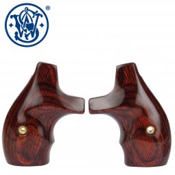 Smith & Wesson J-Frame Boot Grips, Round Butt, Rosewood