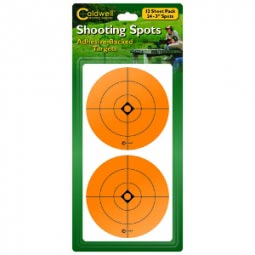 Caldwell Shooting Spots 2 - 3" Targets, 12 Pack