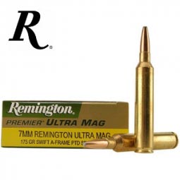 Remington Premier 175 GR. A-Frame 7mm REM Ultra Mag 20 Round Box