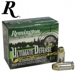 Remington Ultimate Defense Compact Handgun .45 AUTO  230gr. BJHP Ammunition 20 Round Box