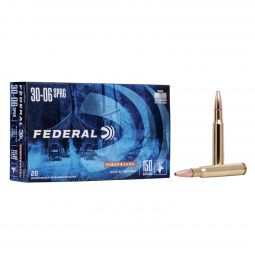 Federal Power-Shok 30-06 Sprng. 150gr. Soft Point Ammunition, 20 Round Box