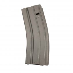 Duramag Speed 5.56/.223 AR-15 Gray Anodized Aluminum Magazine w/ Black Follower, 30 Round