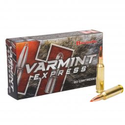 Hornady Varmint Express 6.5 Creedmoor 95gr. V-Max Ammunition, 20 Round Box