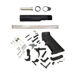 AR-15 Lower Completion Kit with LPK & Carbine Buffer Kit