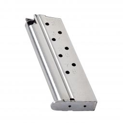 Chip McCormick Custom Match Grade 8 Round Compact 1911 9mm Magazine, Stainless