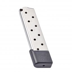 Chip McCormick Custom Power Mag Plus 10 Round Full-Size 1911 .45 ACP Magazine, Stainless