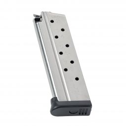 Chip McCormick Custom Range Pro 9 Round Compact 1911 9mm Magazine, Stainless