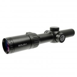 Sun Optics Mantis 1-6x24 Rifle Scope, Illuminated BDC Reticle