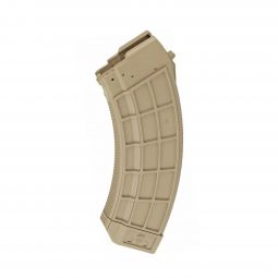 US Palm AK30R Magazine, 7.62x39mm 30 Round FDE