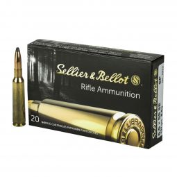 Sellier & Bellot 6.5x55 Swedish 131gr. Soft Point Ammunition, 20 Round Box