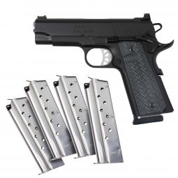 Springfield 1911 9mm Range Officer Elite Champion, 4" Match Barrel 5 Mags w/ Range Bag, Pre-Owned