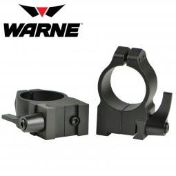 Warne Maxima QD Scope Rings, CZ 527 1" Scope Rings, Matte Black