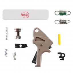 Apex Tactical Smith & Wesson M&P 2.0 Flat-Faced Forward Set Polymer Trigger Kit, FDE