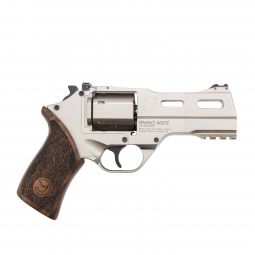 Chiappa Rhino Revolver 40DS, Nickel, 4" Barrel 357Mag