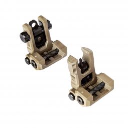 Blackhawk Hybrid Folding Sights, FDE