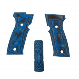 Sig Sauer P320 AXG Grip Set, G10 Blue Lava