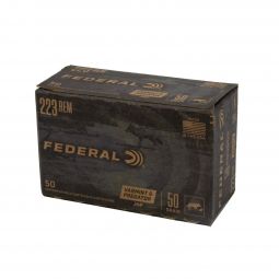 Federal American Eagle .223 Remington 50GR. JHP Ammunition, 50 Round Box