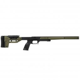 Oryx Rifle Chassis, Savage Model 10, Black / OD Green