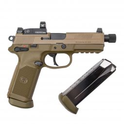 FNH FNX-45 Tactical DA/SA .45 ACP w/ Vortex Venom 6 MOA, 2 15rd. Magazines & Night Sights, Pre-Owned