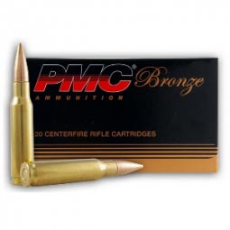 PMC Bronze .308 Winchester 147gr. FMJ-BT Ammunition 20 Round Box