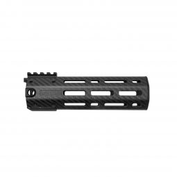 Lancer Systems LCH5 Gen2 AR-15 Carbon Fiber M-Lok Handguard, 7" Slick Top