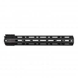 Lancer Systems LCH5 Gen2 AR-15 Carbon Fiber M-Lok Handguard, 13" Slick Top