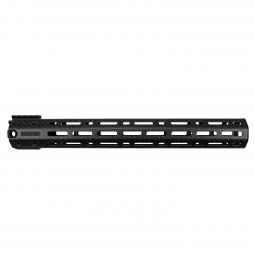 Lancer Systems LCH5 Gen2 AR-15 Carbon Fiber M-Lok Handguard, 15" Slick Top