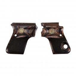 Altamont Beretta 950 Grips, Ultima Panel Super Walnut Checkered w/ Beretta Medallions