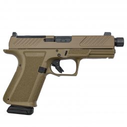 Shadow Systems MR920 FDE Combat Slide Pistol, 9mm Threaded Barrel