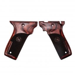 Altamont Smith & Wesson S&W22 Victory, Classic Panel Super Rosewood Standard Stippled w/ S&W Logo